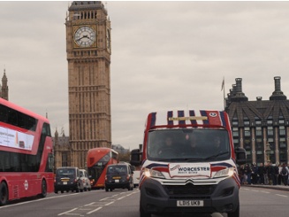 Van gets stitched up to help commuters keep woolly warm